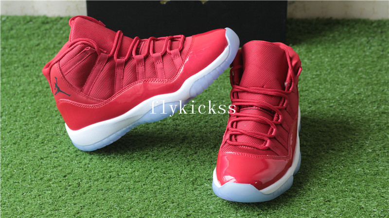 Authentic Air Jordan 11 Gym Red GS